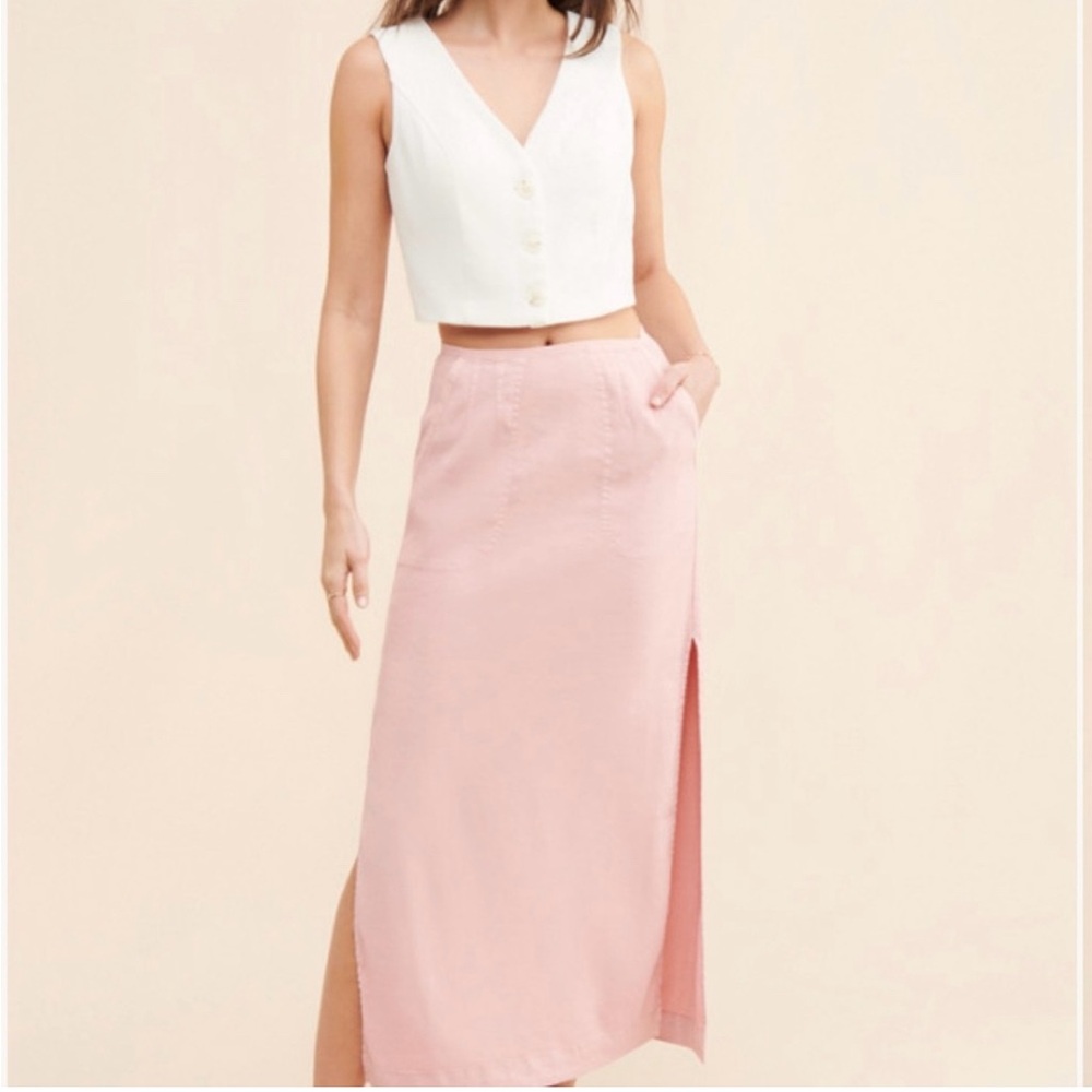Anthropologie Skirt with Side Slits